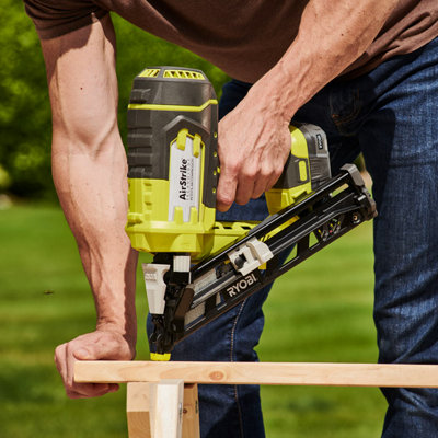 Ryobi discount cordless nailer