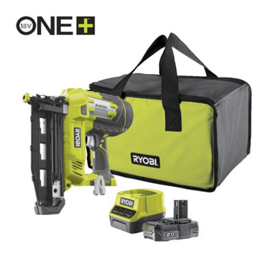 Ryobi brad nailer online combo