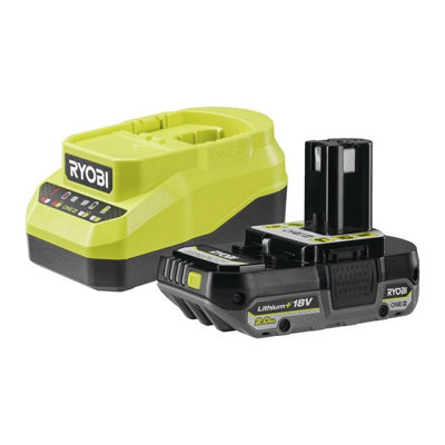 Ryobi ONE+ 2.0A Charger & Battery Kit (1x 2.0Ah) 18V RC18120A-120C
