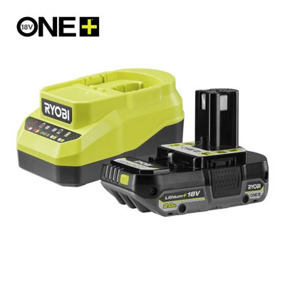 Ryobi ONE+ 2.0A Charger & Battery Kit (1x 2.0Ah) 18V RC18120A-120C