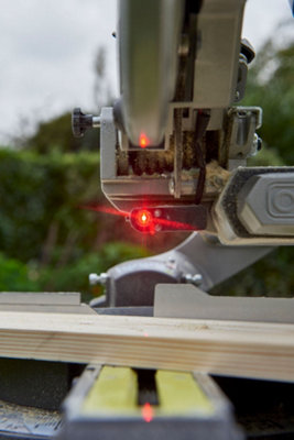 Ryobi ONE 216mm Sliding Mitre Saw 18V R18MS216 0 TOOL ONLY