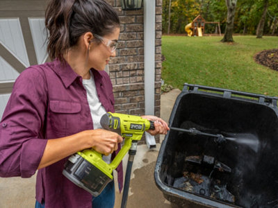 Ryobi pressure washer online battery