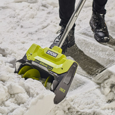 Ryobi battery 2024 powered snow shovel