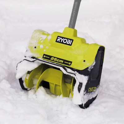 Ryobi cordless snow deals shovel