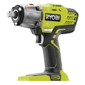 Ryobi ONE+ 3-Speed Impact Wrench 18V R18IW3-0 Tool Only - No Battery & Charger Supplied