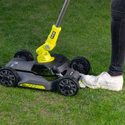 Ryobi lawn mower deals b&q