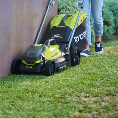 Ryobi lawn mower deals b&q