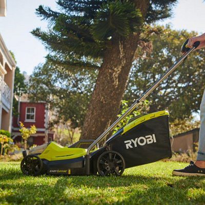 Ryobi lawn mower deals b&q