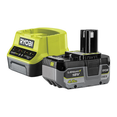 Ryobi ONE+ 4.0Ah Battery & Compact Charger Kit 18V