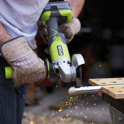 Ryobi angle grinder b&q sale