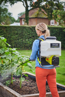 Backpack sprayer online ryobi