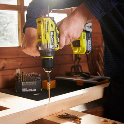 Ryobi ONE Brushless Combi Drill 18V R18PD7 220B 2x 2.0Ah Kit