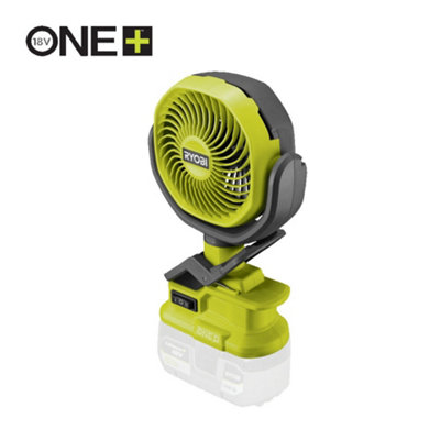 Ryobi ONE+ Clamp Fan 18V RCF18-0 Tool Only - No Battery & Charger Supplied