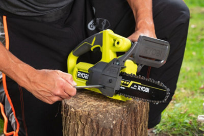 Ryobi mini chainsaw cordless sale