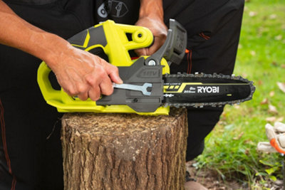 Ryobi mini chainsaw discount cordless