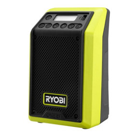 Ryobi ONE+ Compact Bluetooth Radio 18V RR18-0 Tool Only - NO BATTERY OR CHARGER SUPPLIED