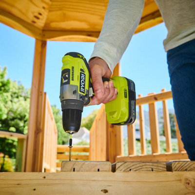 Ryobi brushless combi drill hot sale