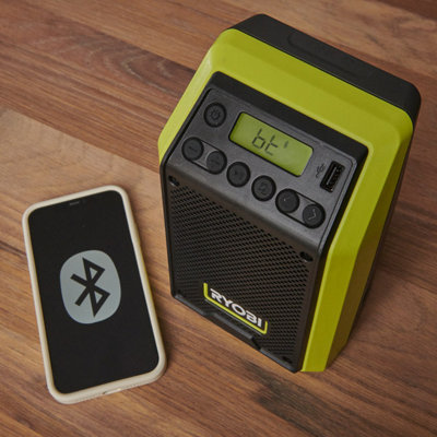Ryobi ONE+ DAB+ Radio with Bluetooth (Tool Only) 18V RRDAB18-0