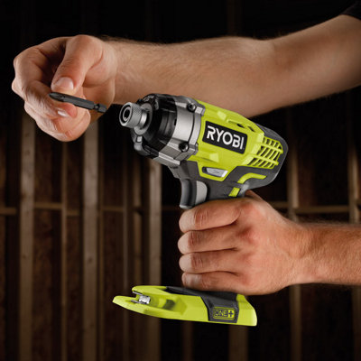 Ryobi ONE+ Drill Driver & Impact Driver Twin Pack 18V 2 x 2.0Ah Kit  (R18DDID-220S)