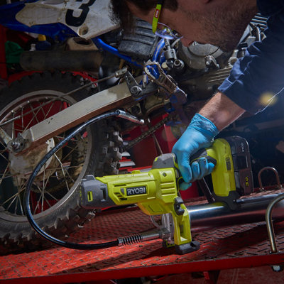 Ryobi ONE Grease Gun 18V R18GG 0 Tool Only No Battery or Charger Supplied