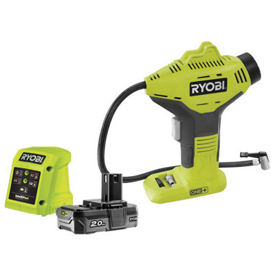 Ryobi best sale tyre inflator