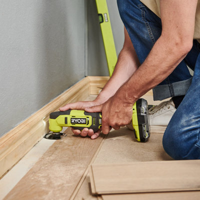 RYOBI 18V ONE+ Lithium-Ion Cordless Multi-Tool Kit 2.0 Ah with