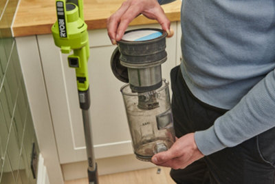 Ryobi R18TPS-120G One+ 18V Li-ion Accu Telescopische Power Schrobber Set 2.0ah