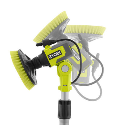 Ryobi ONE+ Water Fed Telescopic Scrubber Kit (1x 2.0Ah) 18V