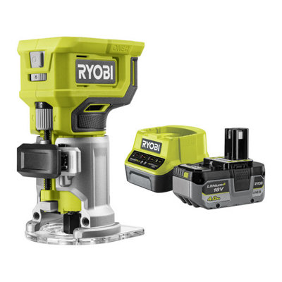 Ryobi Trim Router Starter Kit (1x 4.0Ah) 18V ONE+