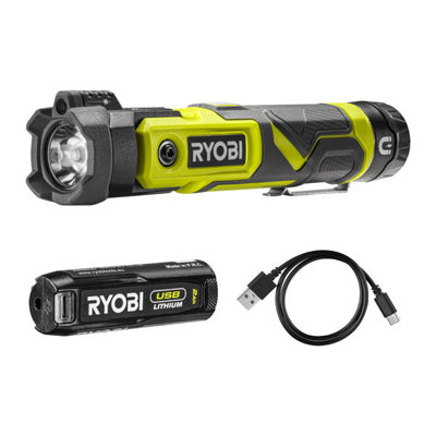 Ryobi USB Lithium Pivoting Light Kit (1x