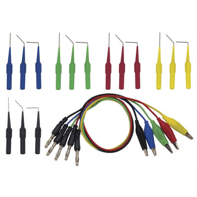 S & G Tools 20Pc Back Probe Kit Harness Connectors, Fuel Injectors