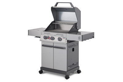 S3 Prime Liner by Bull 3 Burner Gas BBQ Grill (Stainless)