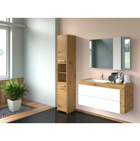 S30 Bathroom Cabinet Artisan Oak