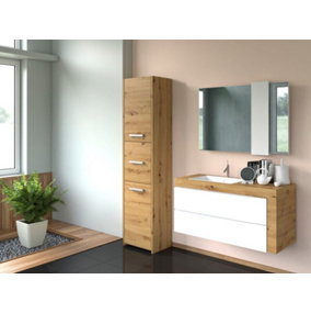 S43 Bathroom Cabinet Artisan Oak