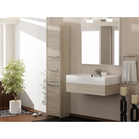 S43 Bathroom Cabinet Sonoma Oak