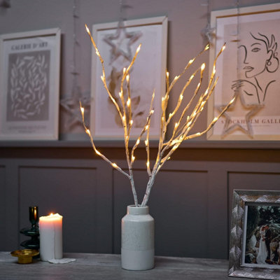 Decorative 2025 twig lights