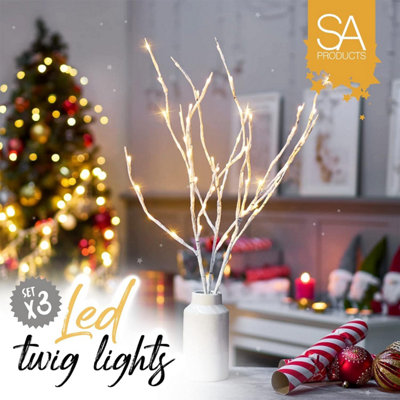 Tall outlet twig lights