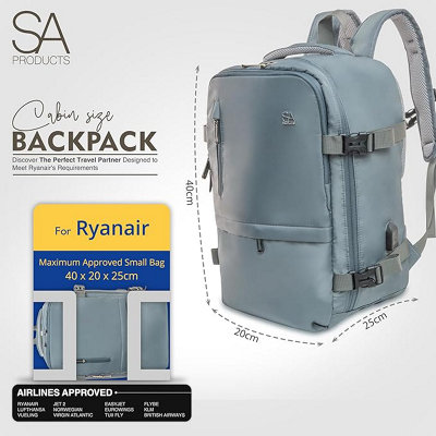 40cm x 20cm x 25cm backpack sales