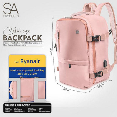 40cm x 20cm x 25cm backpack clearance