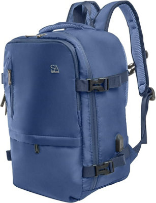 Backpack Travel Samfolk Cabin Bag Reisrugzak 40x20x25 Cm, 11