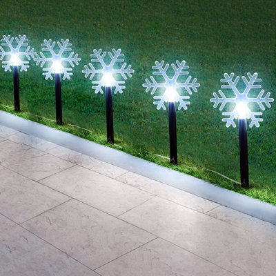 Star stake hotsell christmas lights