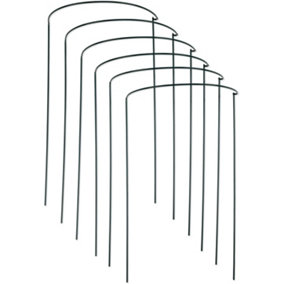 SA Products 6-Pack Plant Support Stakes - Garden Stakes for Plants, Flower Support