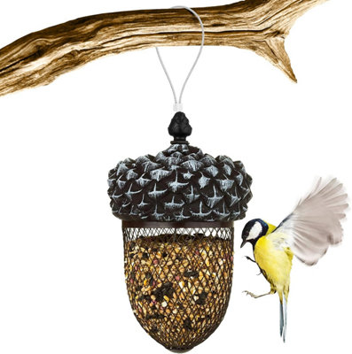 SA Products Acorn Bird Feeder - Outdoor Mounted Mixed Nuts Feeding Station for Wild Birds Price Comparisons | Compare The Build