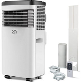 SA Products Air Conditioner, Air conditioning Unit - 9000BTU 3-1 Portable Air Conditioner 24H Timer, Digital Display & Remote