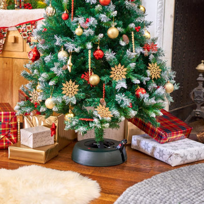 SA Products Automatic Christmas Tree Stand for Real Tree - For Xmas Trees Up To 8.8ft. with 12cm Trunk - Large