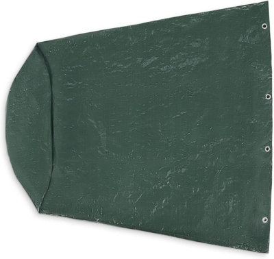 SA Products BBQ Cover - 61x122x21cm Grill Cover - Ultra-Durable 100GSM PE Woven Cloth Barbeque Protection Cover - Weather Proof - 5
