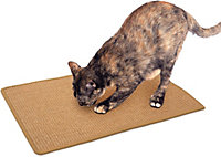 SA Products Cat Scratching Mat - Natural Sisal Cat Scratcher Mat - Cat Scratch Mat for Cat Grinding Claws
