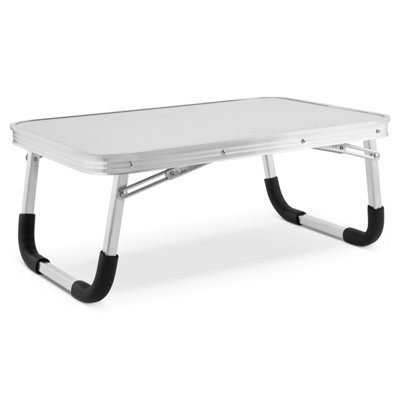 SA Products Folding Camping Table - 2ft Lightweight & Strong Aluminium Frame - 8