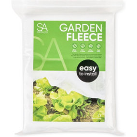 SA Products Garden Fleece for Plant Protection - 2 X 10M