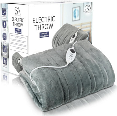 Washable heated throw blanket hotsell